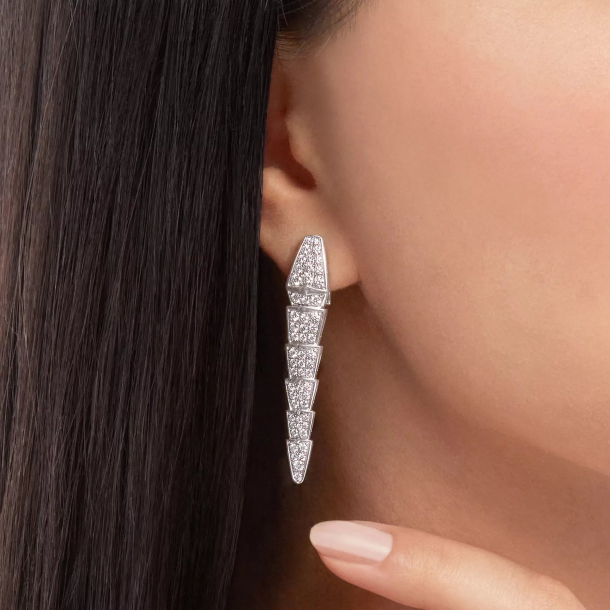 Serpent Stud Earrings