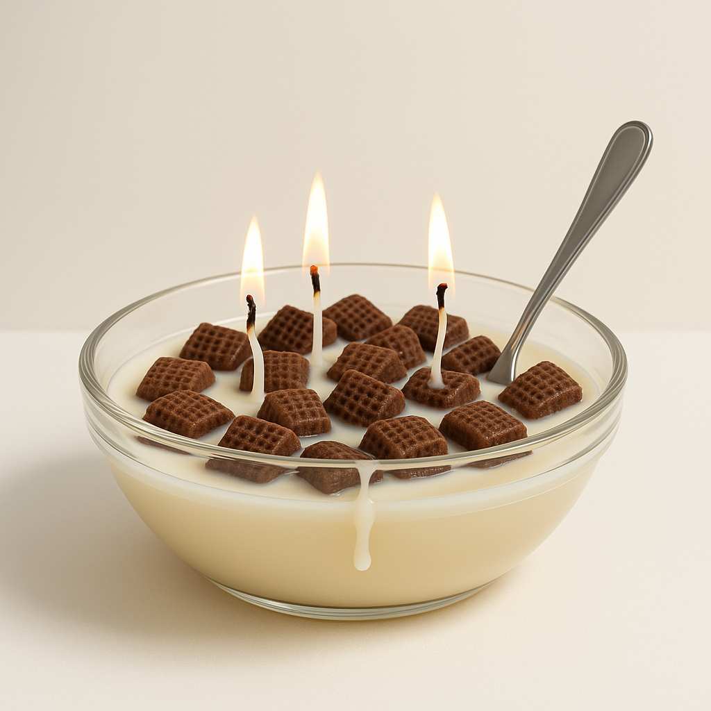 Choco Crunch Cereal Candle