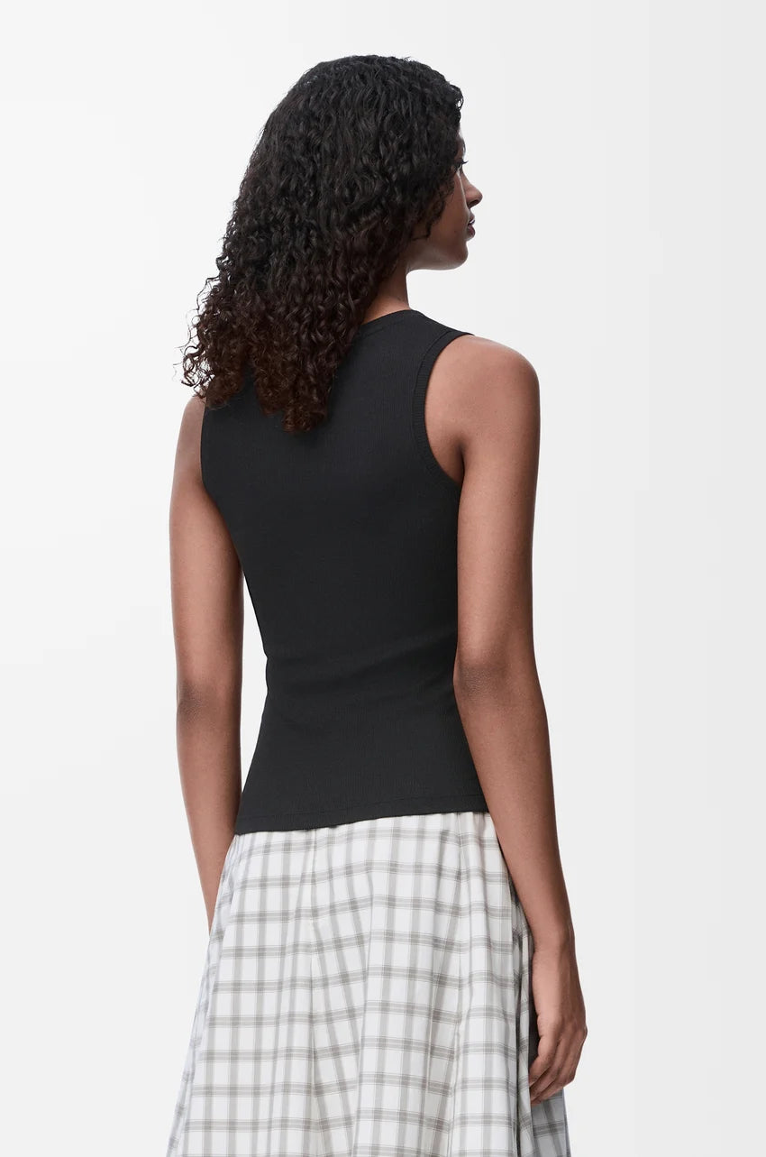 Anagram Embroidery Tank Top