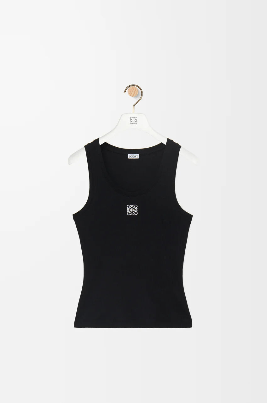 Anagram Embroidery Tank Top