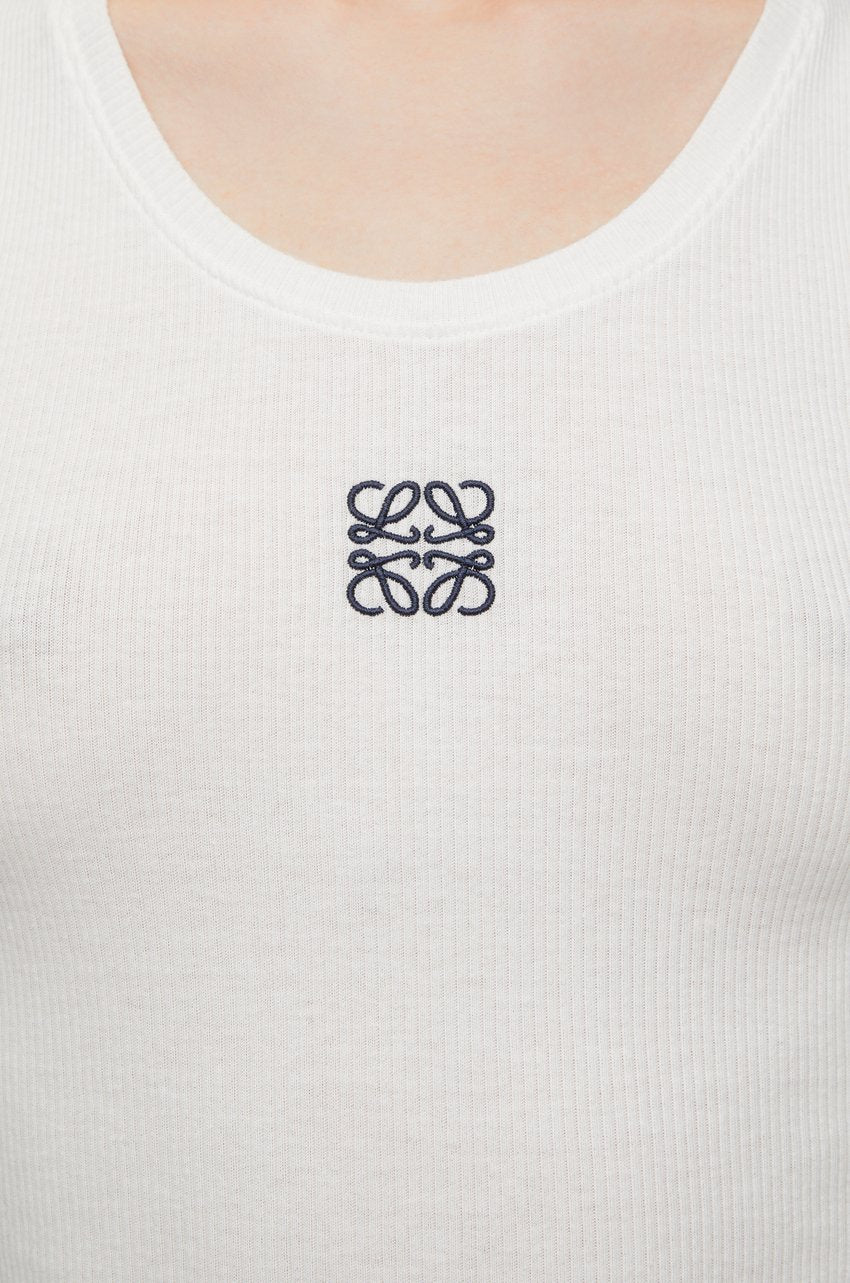 Anagram Embroidery Tank Top