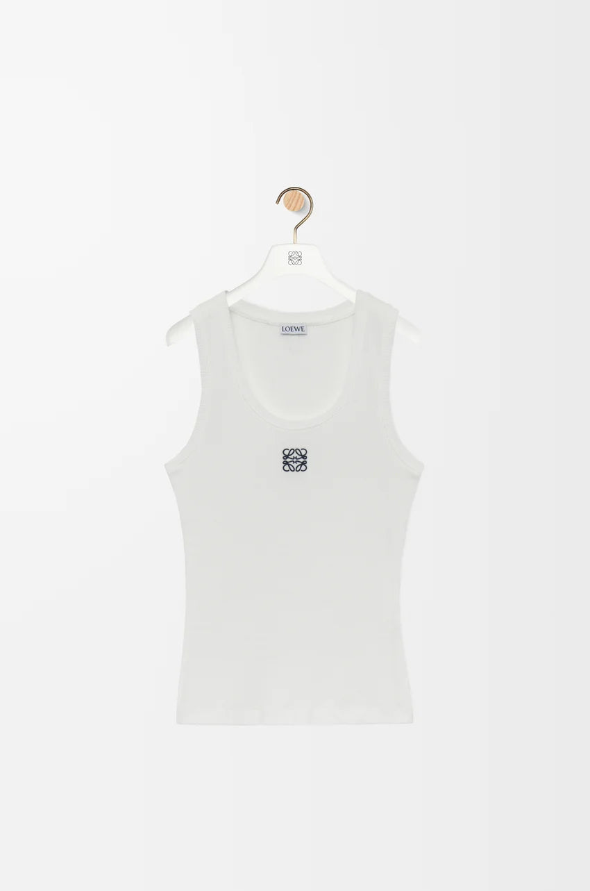 Anagram Embroidery Tank Top