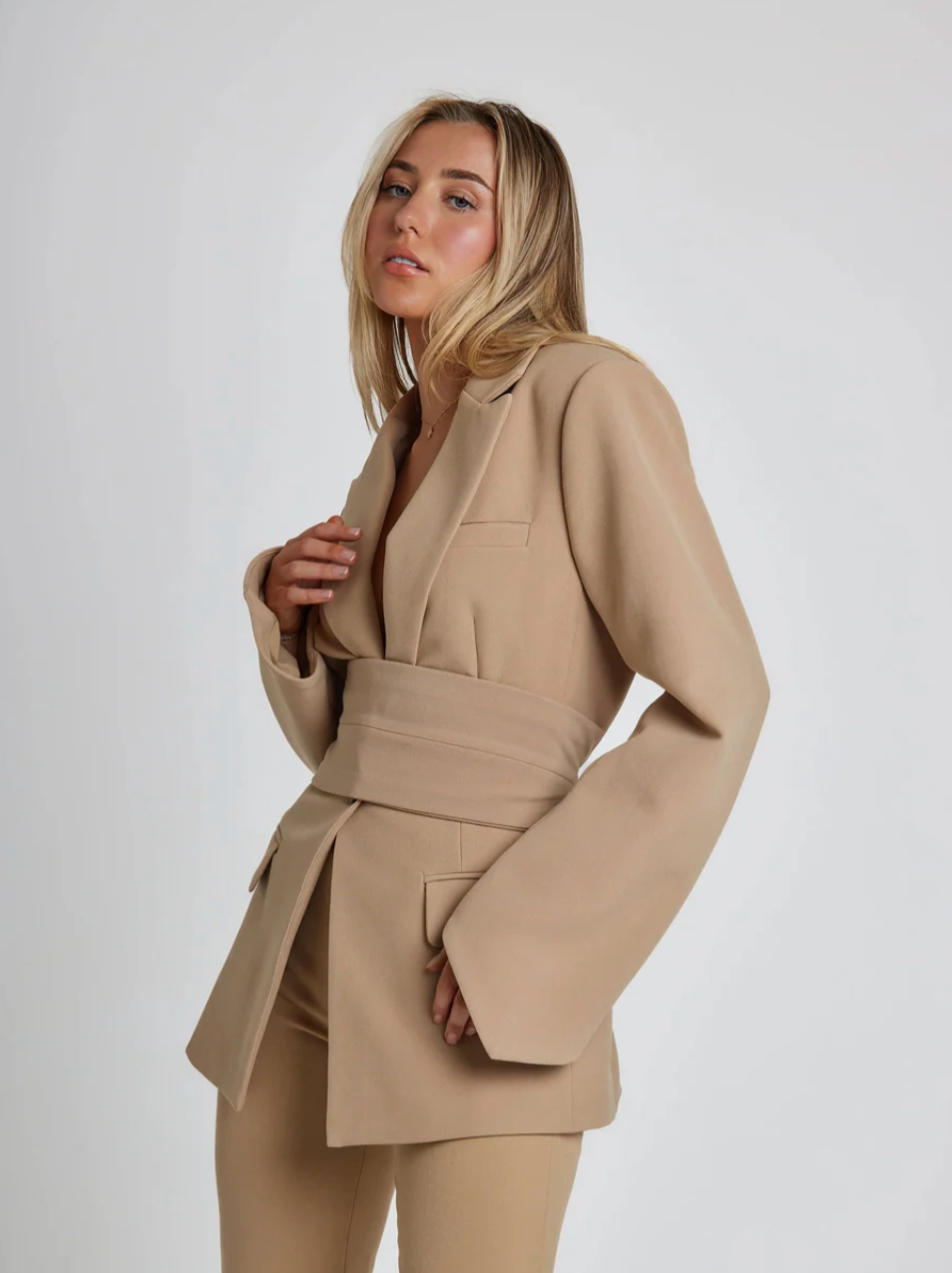 Ocea Belted Blazer | Dépaysement