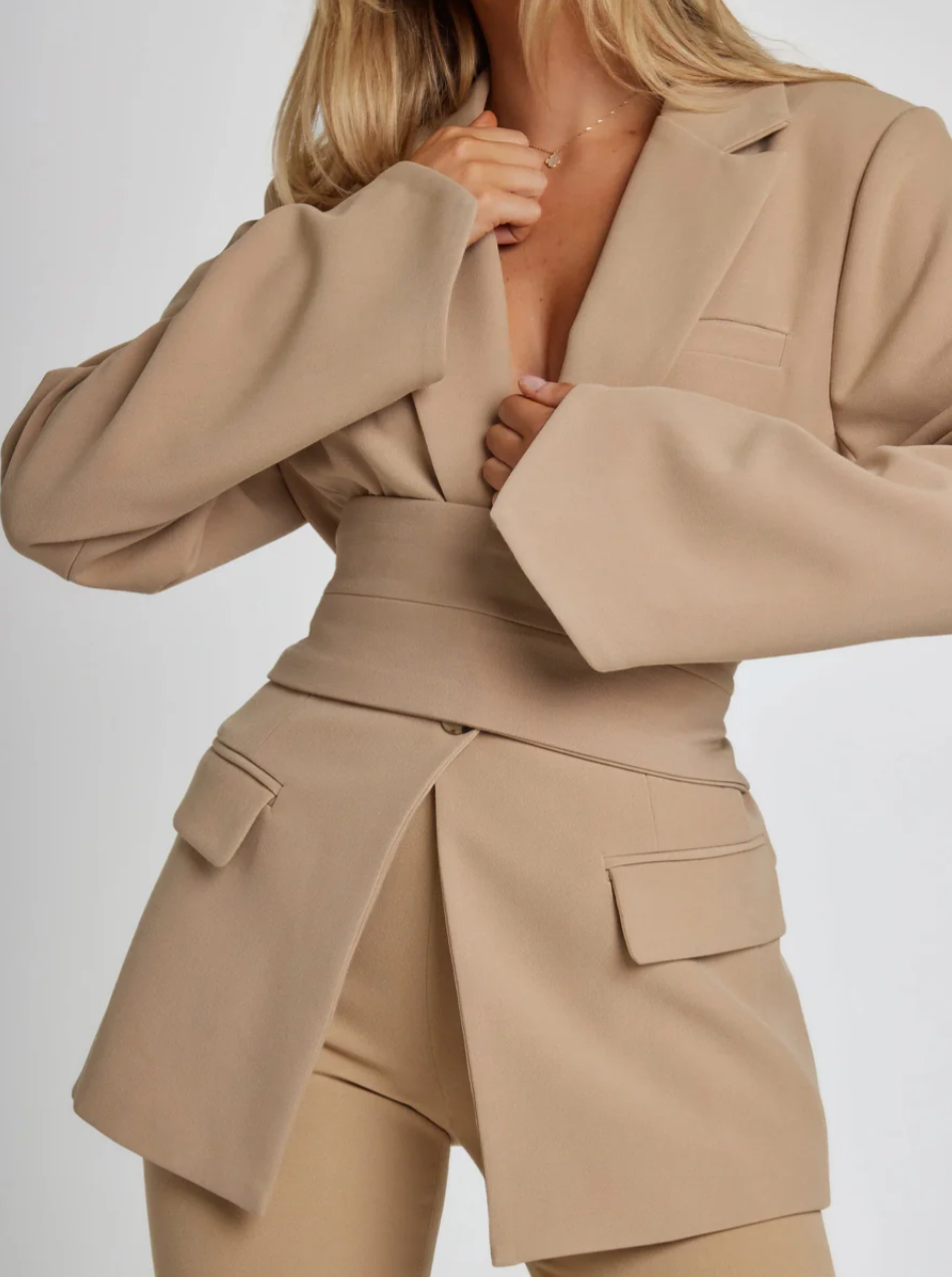 Ocea Belted Blazer | Dépaysement