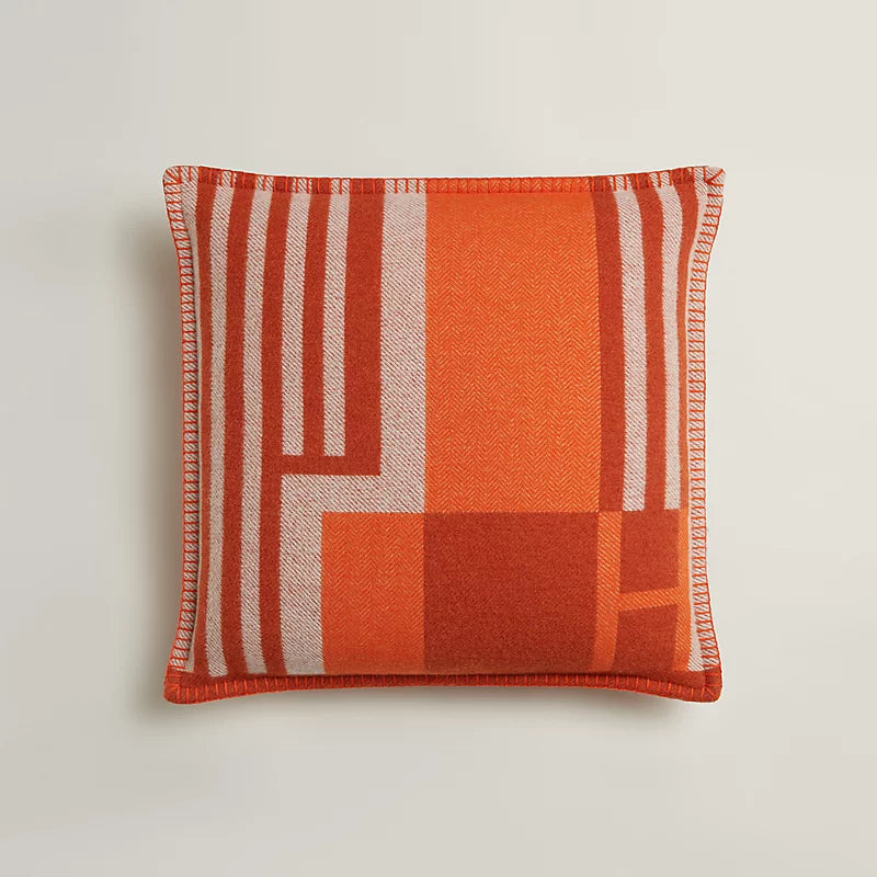 Abstract H Design Cushion | Dépaysement™