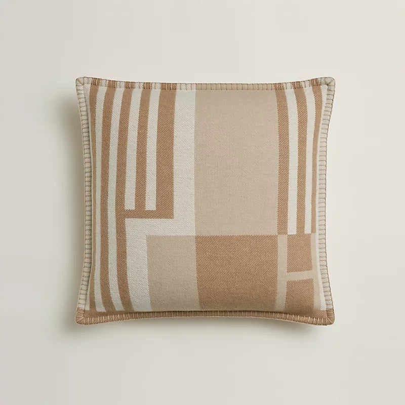 Abstract H Design Cushion | Dépaysement™