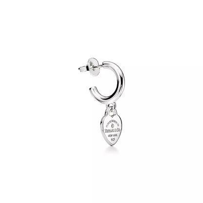 Heart Hoop Earrings | Dépaysement™